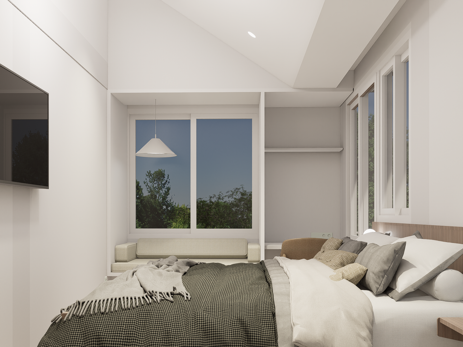 Kamar Tidur Modern Premium