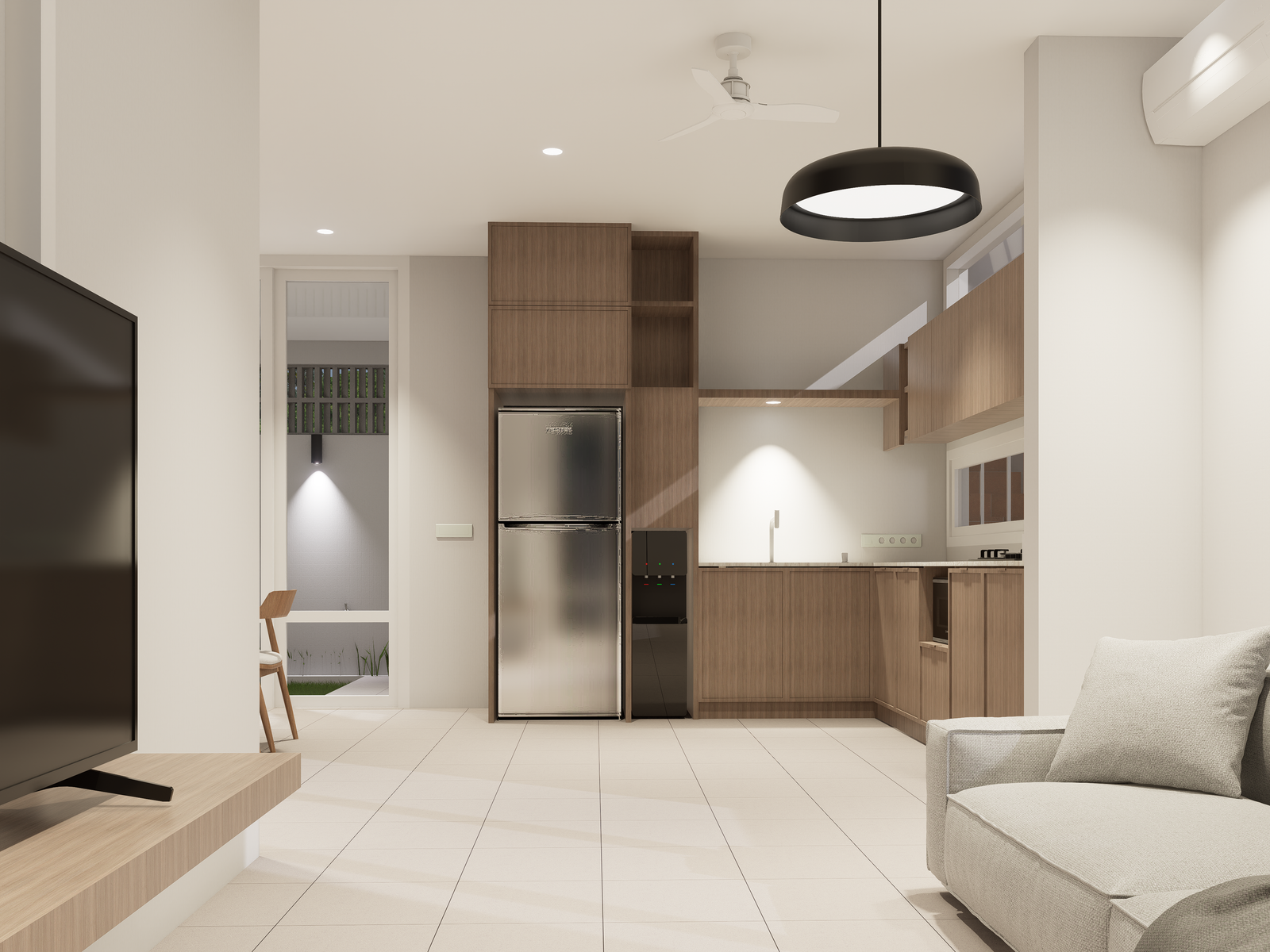 Living Area — Nordic Style